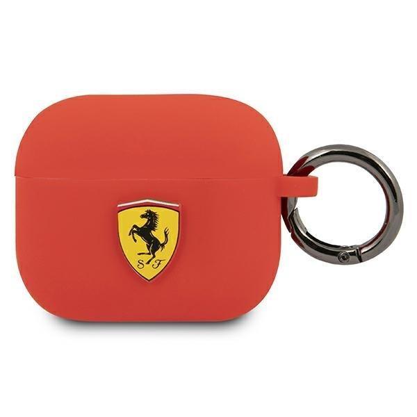 Ferrari Cover AirPods 3 silikoni - punainen Red