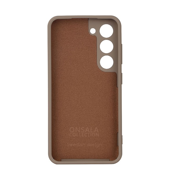 ONSALA Galaxy S23 5G Skal Silikon - Sand