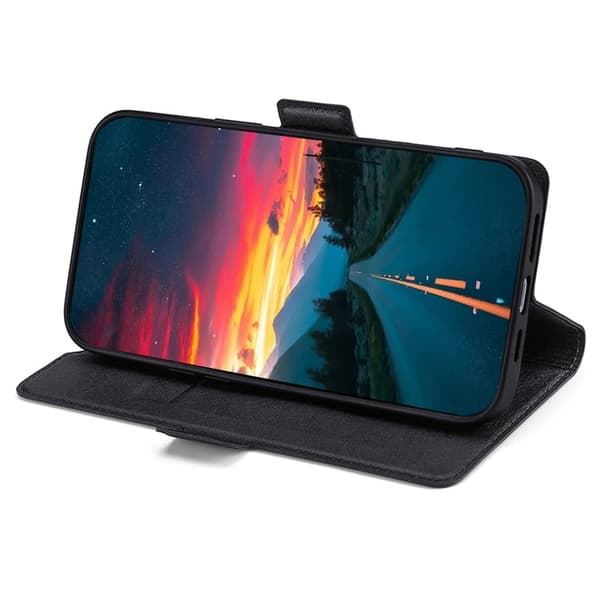 Xiaomi 13 Lite Plånboksfodral Dual Magnetic Clasp - Svart Svart