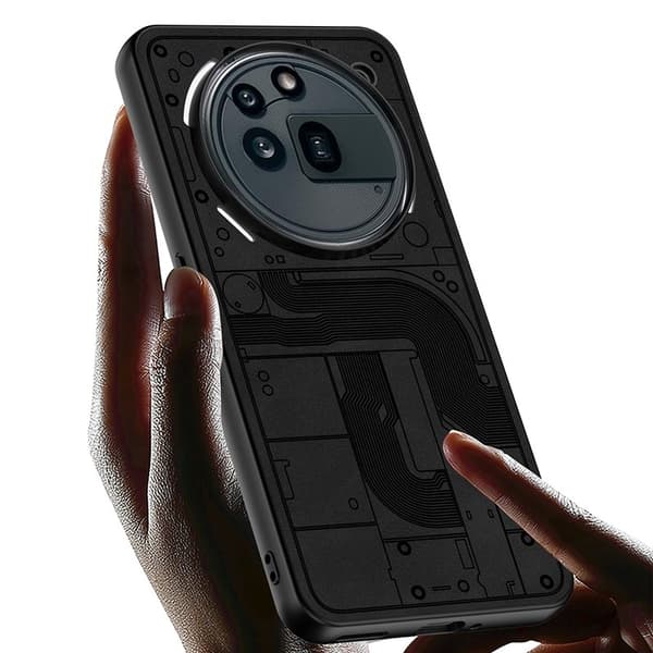 GKK For Mobilskal till Nothing Phone (3a) Pro PU + TPU + PC - Svart