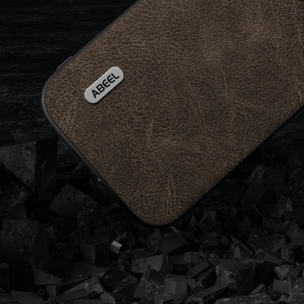 ABEEL Mobilskal till Samsung Galaxy S23 FE Litchi Textur Drömig Khaki