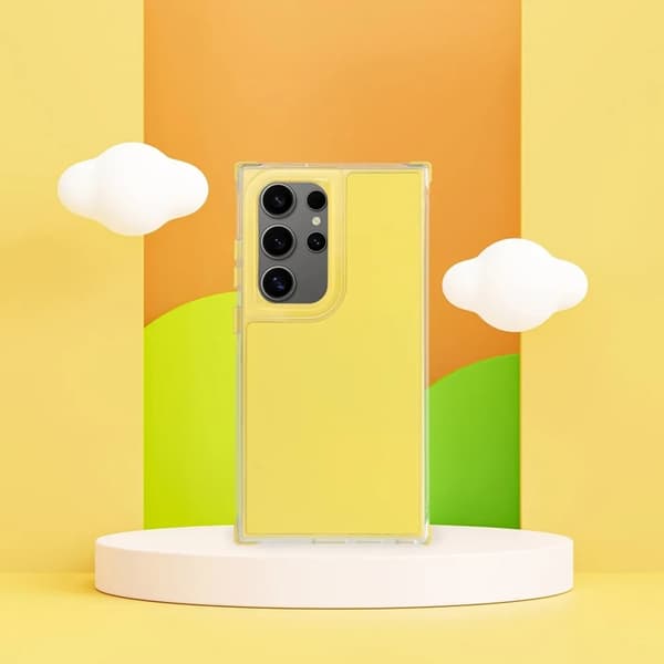 Telefontaske til Xiaomi Redmi Note 14 Pro/14 Pro Plus Matrix - Gul Gul