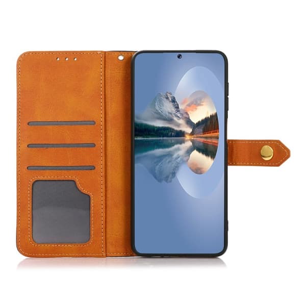 KHAZNEH för Samsung Galaxy S26 / S26 Pro Plånboksfodral Konstläder - Svart