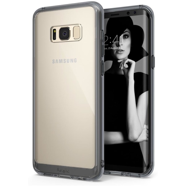 Ringke Fusion Iskunvaimennussuoja Samsung Galaxy S8:lle - harmaa Grey
