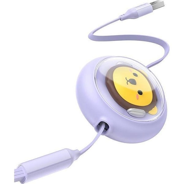 Baseus 3in1 USB-A till USB-C, Lightning, microUSB kabel 1.1m