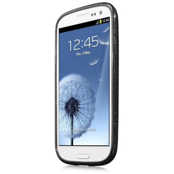 CAPDASE-kuori Samsung Galaxy S3 i9300 (musta) + näytönsuoja Black