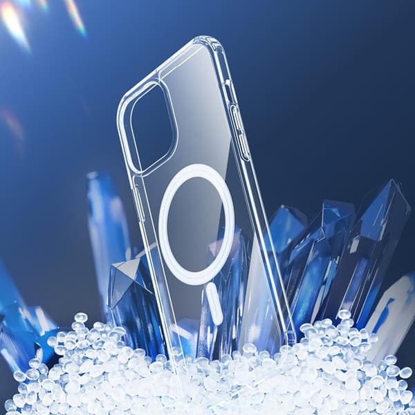 Dux Ducis iPhone 15 Plus -kuori Magsafe Clin - läpinäkyvä Transparent