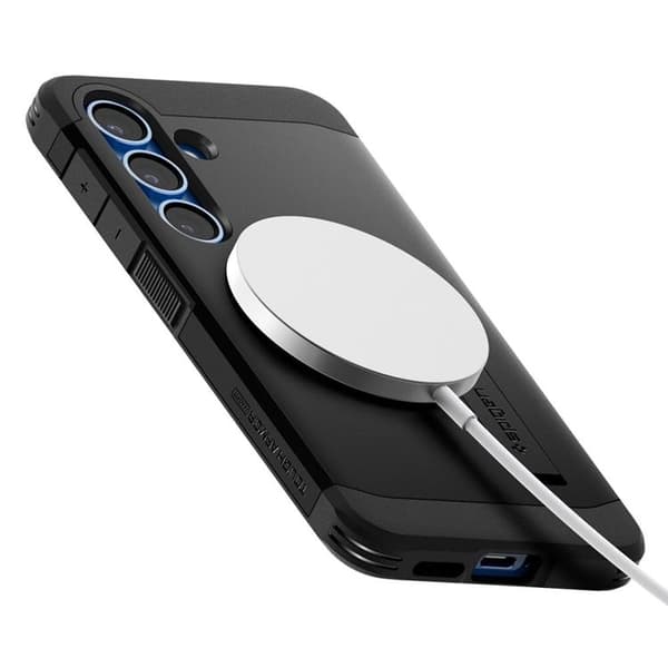 Spigen Mobilskal till Galaxy S25 Plus MagSafe Tough Armor - Svart