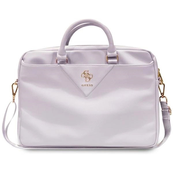 Guess Laptopväska 16" Triangle 4G - Lila