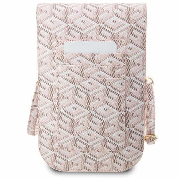Guess Halskædeetui gCube Stripe - Pink Rosa