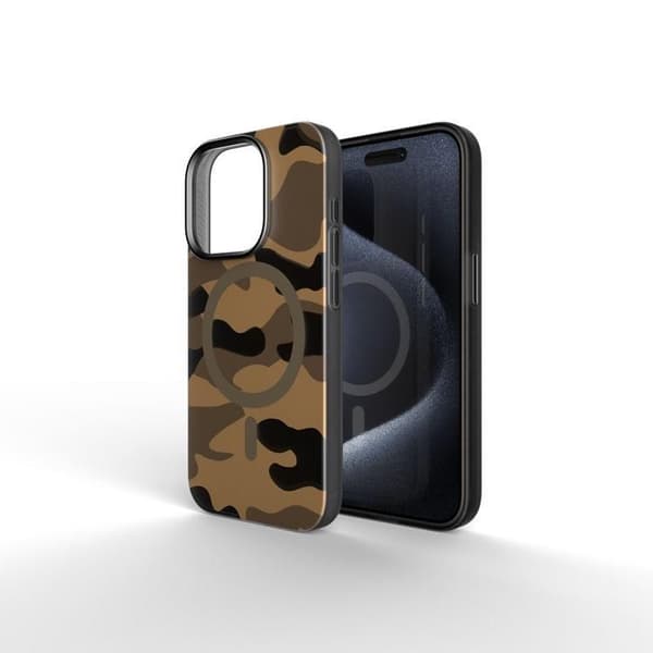 Forcell Mobilskal till iPhone 16 Pro MagSafe F-Protect - Desert Brun