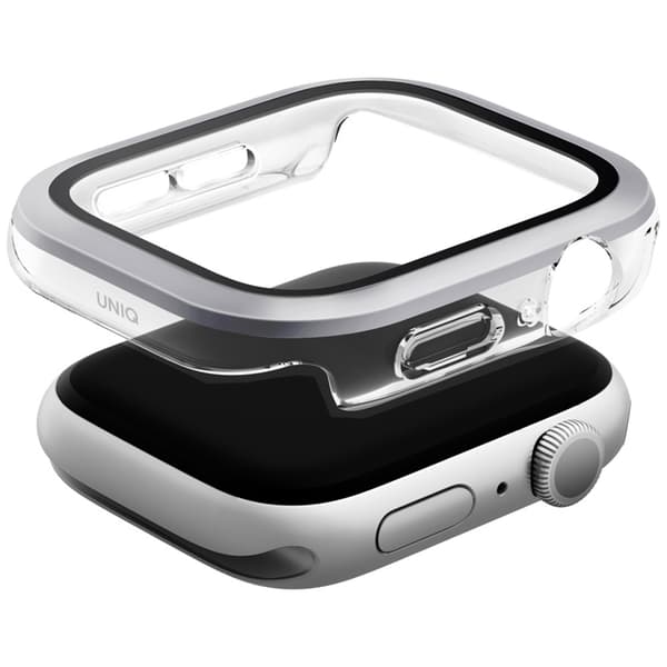 Uniq Apple Watch 46mm Taske Voute - Sølv Silver
