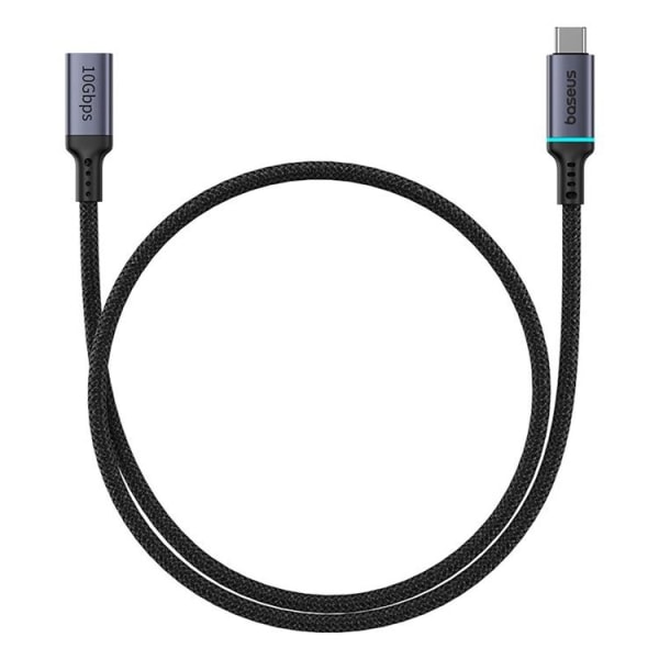 Baseus Förlängning Kabel USB-C Hane/USB-C Hona 0.5m - Svart