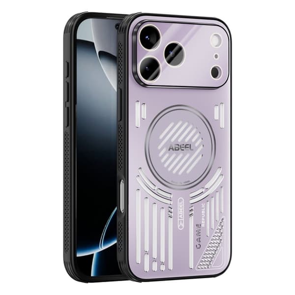 ABEEL Mobilskal till iPhone 17 Pro Aluminium + PC + TPU - Lila
