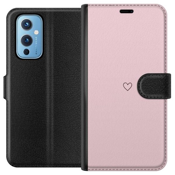Plånboksfodral till OnePlus 9 med Litet Hjärta