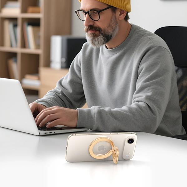 Tech-Protect Magsafe Mobil Magnetisk Ringhållare LAMANO Guld