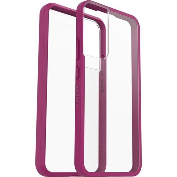 Otterbox React Clear Skal Galaxy S22 Plus - Rosa Rosa