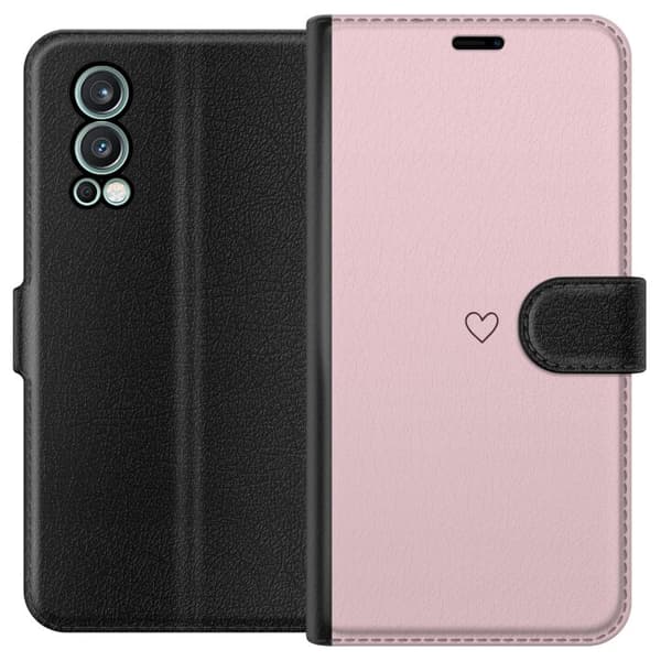 Pung Etui til OnePlus Nord 2 5G med Lille Hjerte
