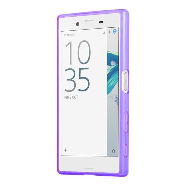 Flexiskal till Sony Xperia X Compact  - Lila Lila