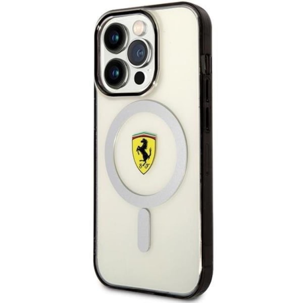 Ferrari iPhone 14 Pro Max Mobilskal Magsafe Outline - Transparen