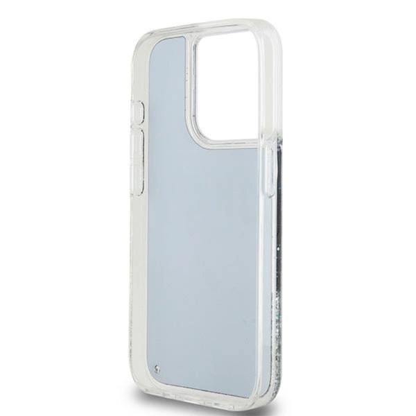 DKNY iPhone 14 Pro Mobilskal Liquid Glitter Big Logo - Svart