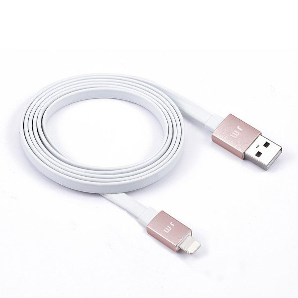 Bare Mobile Flad opladnings- og synkroniseringskabel Lightning