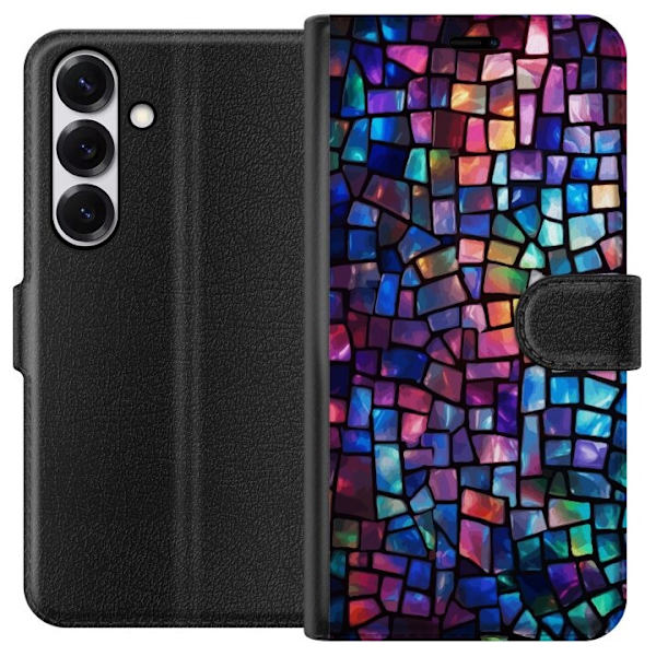 Plånboksfodral till Samsung Galaxy S25 med Disco