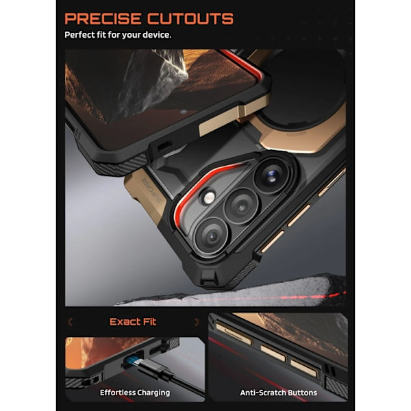 SupCase Mobilskal Til Galaxy S26 Magsafe UB Grip Svart