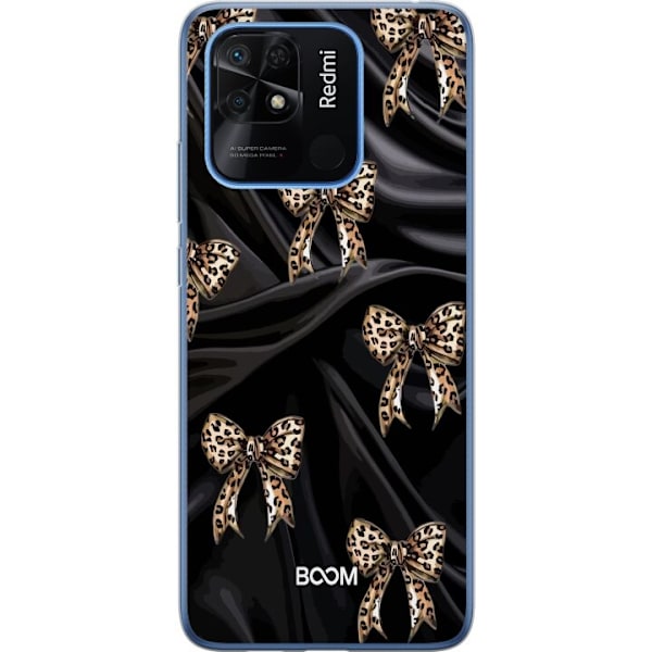 Mobilskal till Xiaomi Redmi 10C med Leopard Bow