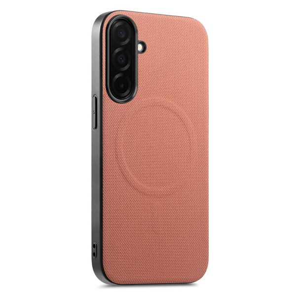 Mobilskal för Samsung Galaxy S26 Magnetiskt Konstläder + PC + TPU - Rosa
