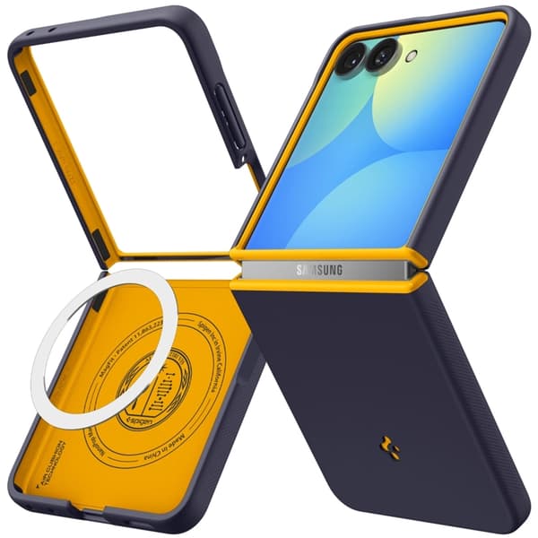 Spigen Mobilskal För Galaxy Z Flip 8 Magsafe Nano Pop - Blueberry Blå
