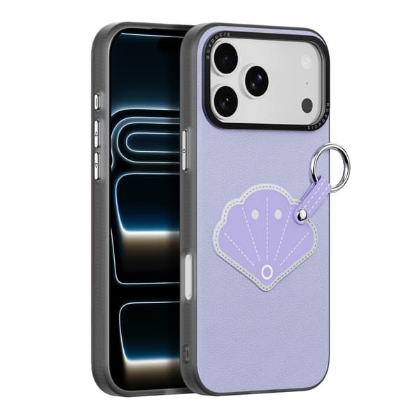 DUX DUCIS Mobilskal till iPhone 17 Pro Max Fingerring/Rem Luvy Series Lila