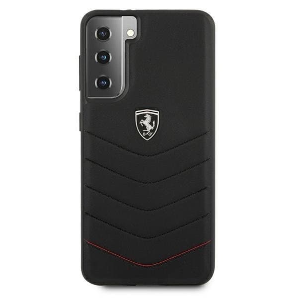 Ferrari Skal Galaxy S21 Plus Off Track Quilted - Svart Black