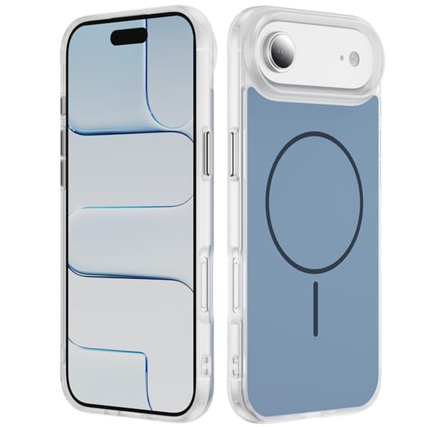 Mobilskal till iPhone Air MagSafe Skin Touch TPU PC - Blå Blå