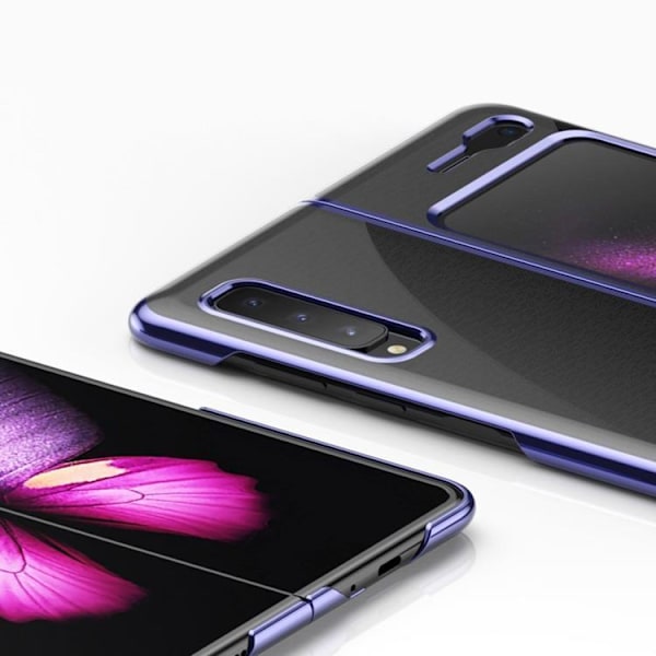 Electroplating Frame Skal Galaxy Fold - Blå Blå