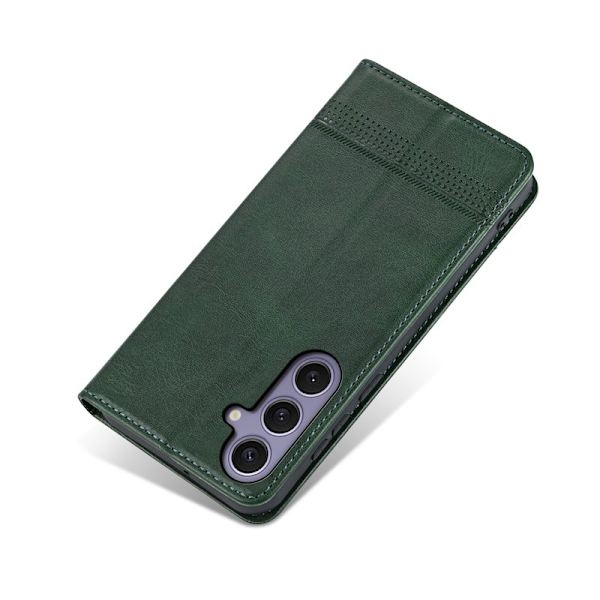 AZNS Samsung Galaxy A57 Plånboksfodral Konstläder - Grön
