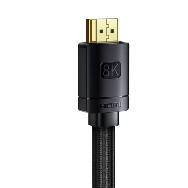 Baseus HDMI 8K Kabel 1m High Definition - Svart Svart