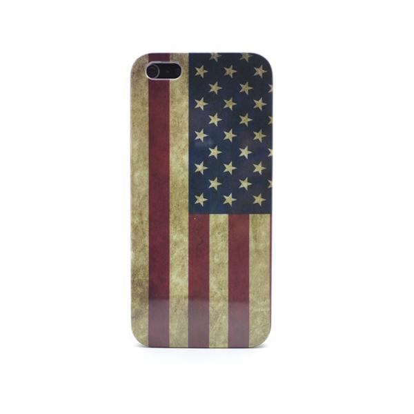 USA flaggaBaksideskal till Apple iPhone 5/5S/SE
