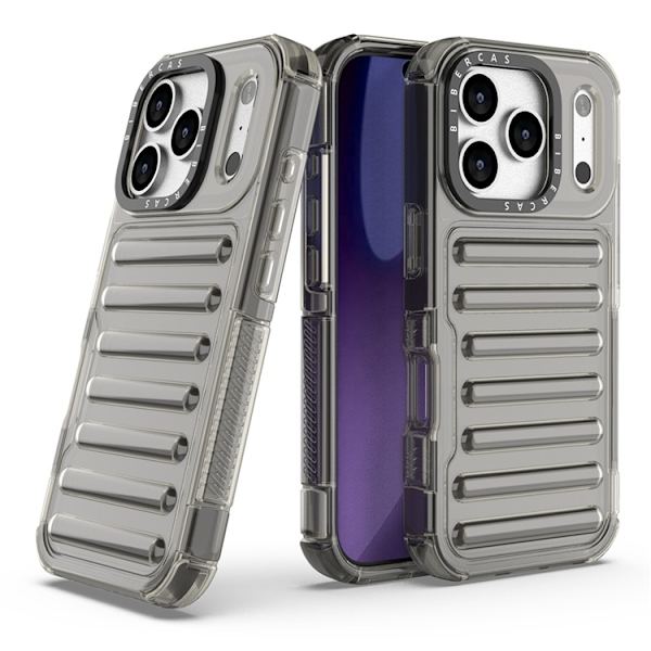 Mobilskal till iPhone 17 Pro Max Stripe Design Detachable - Grå Grå