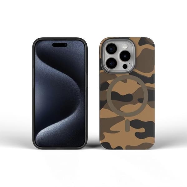 Forcell Mobilskal till iPhone 16 Pro MagSafe F-Protect - Desert Brun