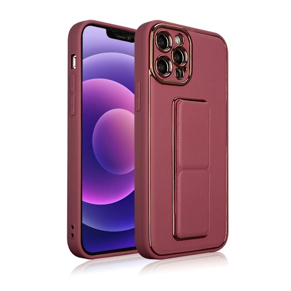 Galaxy A12 (2020/2021) Skal Kickstand - Röd