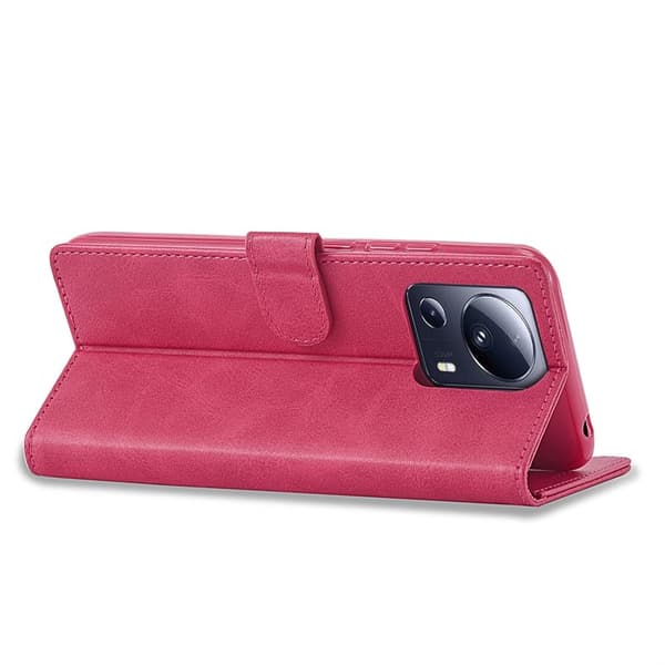 LC.IMEEKE Xiaomi 13 Lite Plånboksfodral i Konstläder - Rosa