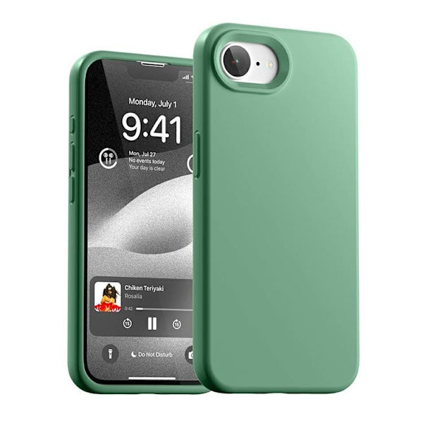 Mercury Mobilskal till iPhone 16e Silikon - Grön Grön