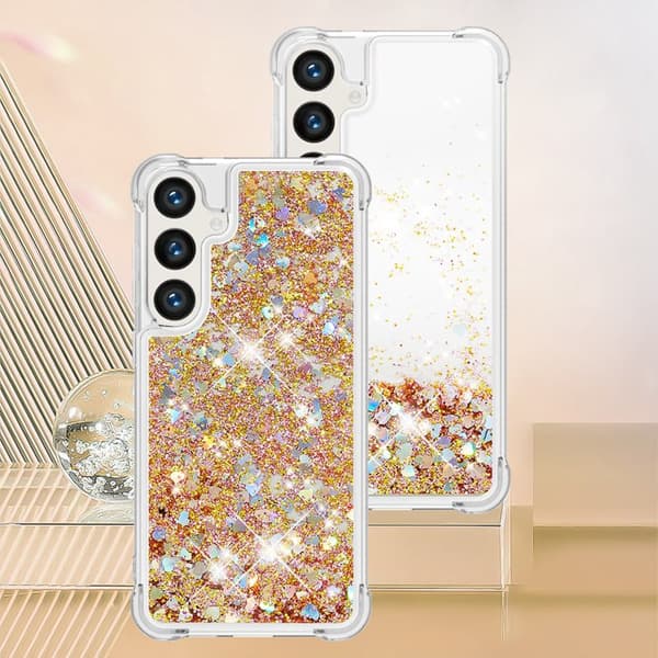 Mobilskal för Samsung Galaxy S26 Plus TPU med snodd - Guld