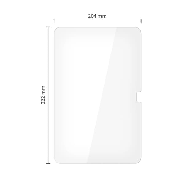 Tech-Protect [2-Pack] Galaxy Tab S11 Härdat Glas Skärmskydd Transparent