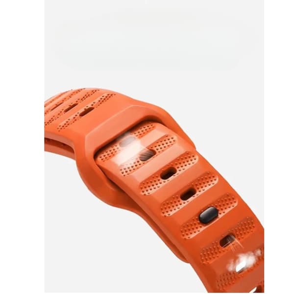 Apple Watch 4/5/6/7/8/SE (38/40/41mm) Rugged Band - Blå Blå