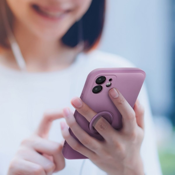 Roar Amber skal för iPhone 14 Pro i färgen fiolettblå.