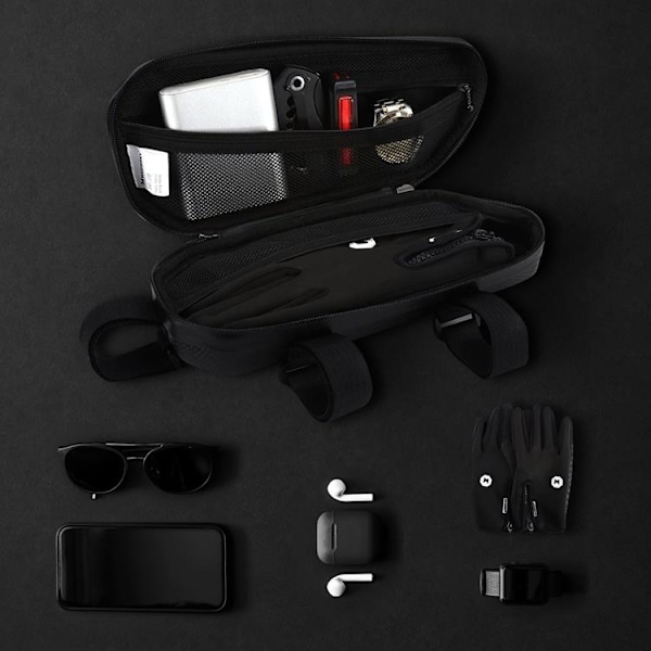 Wozinsky Cykeltaske Til Cykelramme 1.5 L - Sort Black