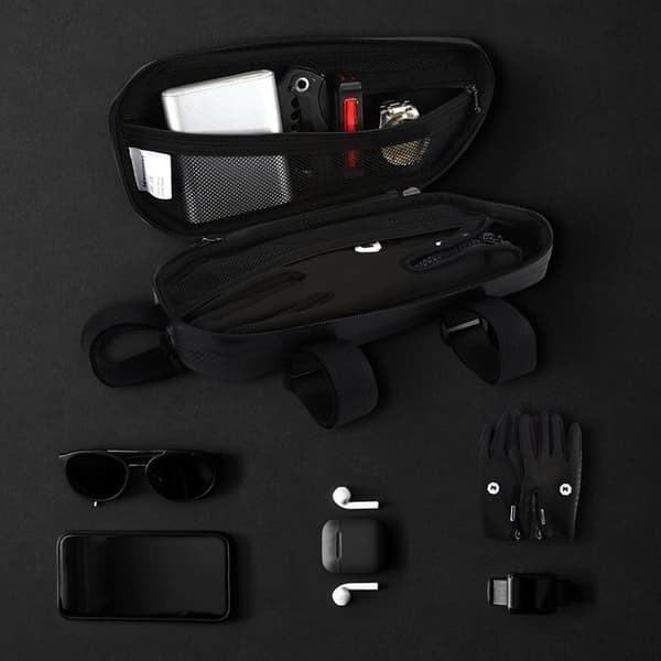 Wozinsky Cykelväska för Cykelramen 1.5 L - Svart Black