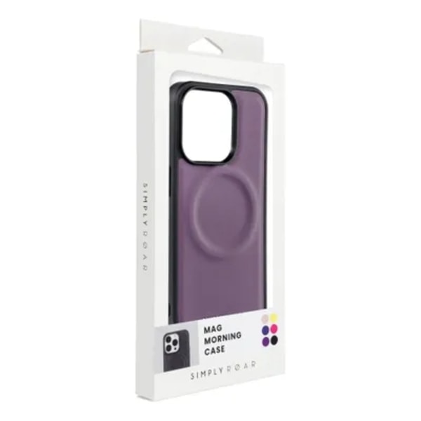 Roar iPhone 15 Pro Max -mobiilikotelo Magsafe Morning - violetti